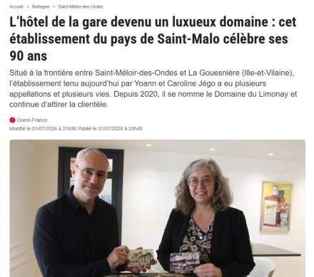 On parle de nous dans la presse